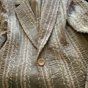 Brighton Jacket textured made in Paris France 38 chest 25 long Euro 44 Beautiful